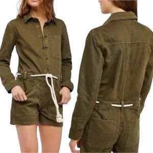 Free People Long Sleeve Romper Size XS/S